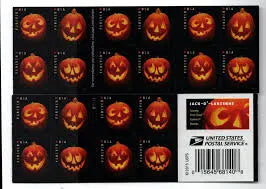 2016 US Jack-o-Lanterns Forever Stamp Sheets of 20