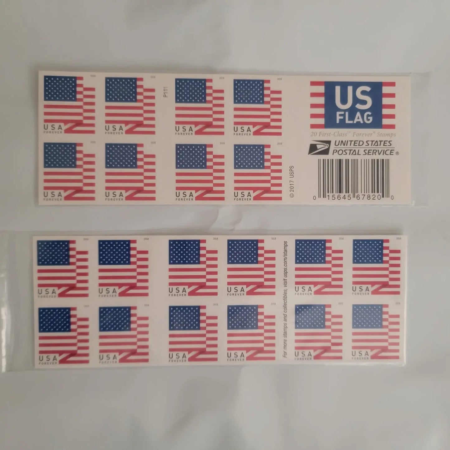 2018 us flag forever stamps Sheets of 20