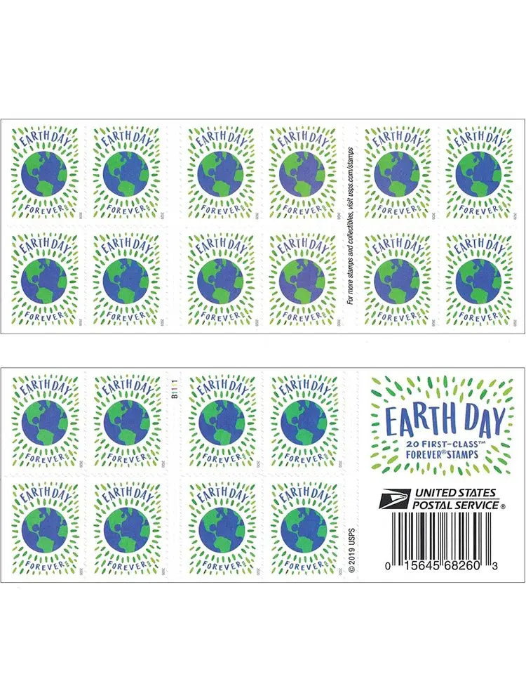 (2020) US Earth Day Forever Stamps Sheets of 20