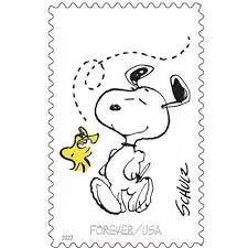 2022 US Charles M Schulz Forever Stamps Sheets of 20
