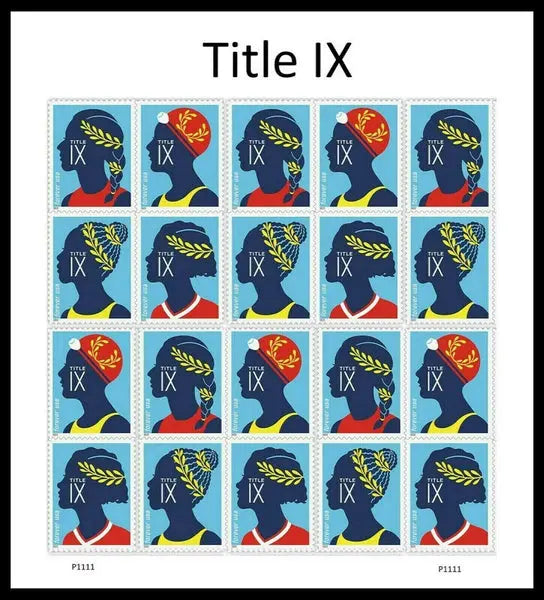 2022 us title ix forever stamp Sheets of 20