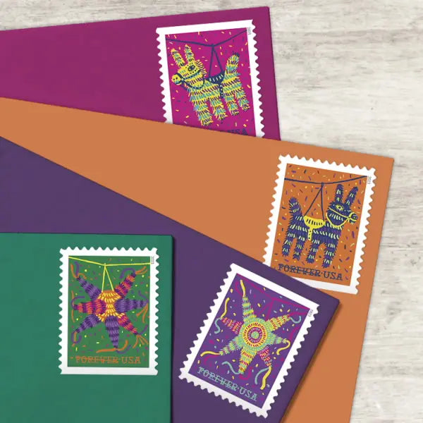 2023 US Piñatas Stamps Sheets of 20