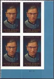 2023 US Ruth Bader Ginsburg First Class Forever Stamp Sheets of 20