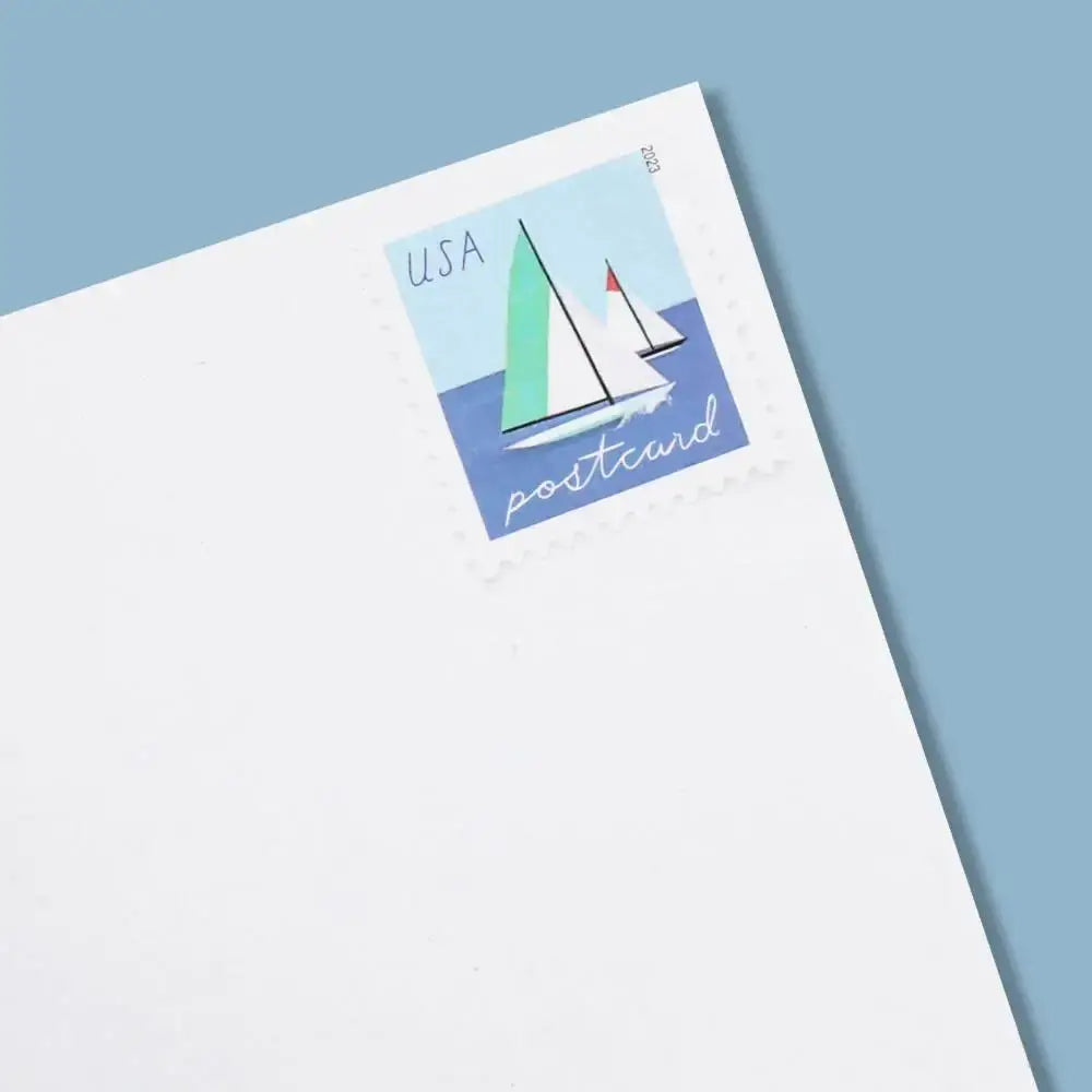 2023 US Sailboats Postcard Forever First Class Stamps Sheets of 20