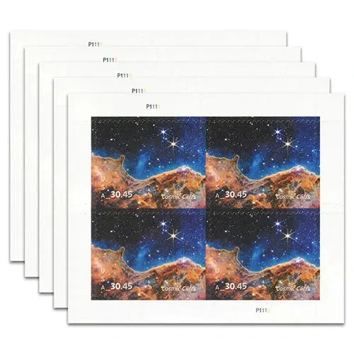 2024 us cosmic cliffs stamp Sheets of 4