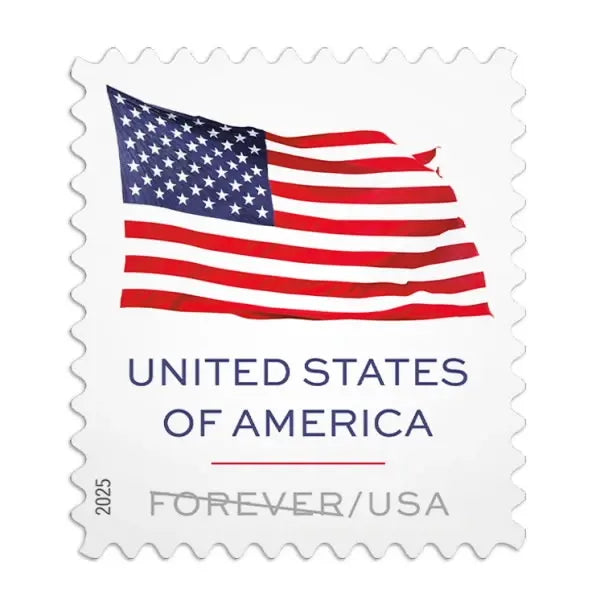2025 Forever U.S. Flag - Booklet of 20 Mint
