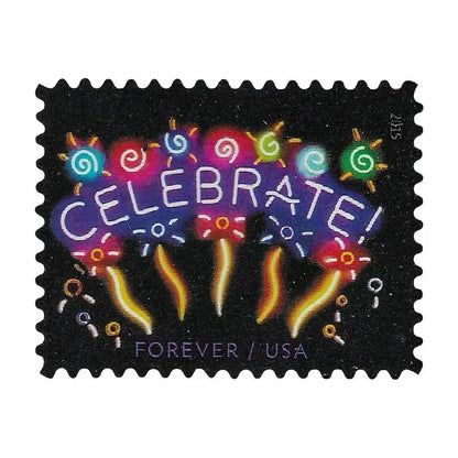 2011 US Neon Celebrate Forever Stamp Sheets of 20