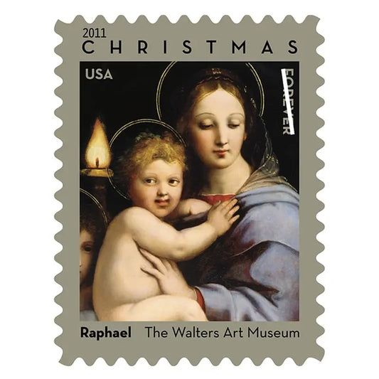2011 US Raphael Madonna of the Candelabra Stamps Sheets of 20