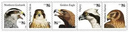 2012 US Birds of Prey 85 Cent Stamps Sheets of 20