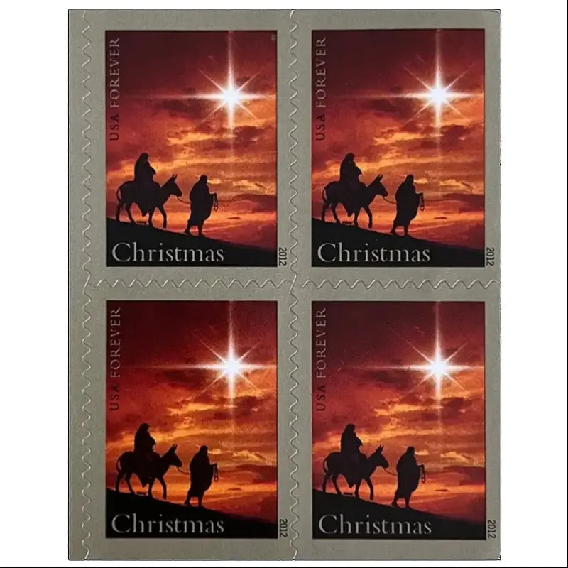 2012 US Holy Family Christmas Forever Stamp Sheets of 20