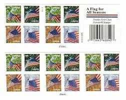 2013 US A Flag for All Seasons Stamps Sheets of 20