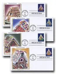2013 US Gingerbread Houses Forever Stamp Sheets of 20