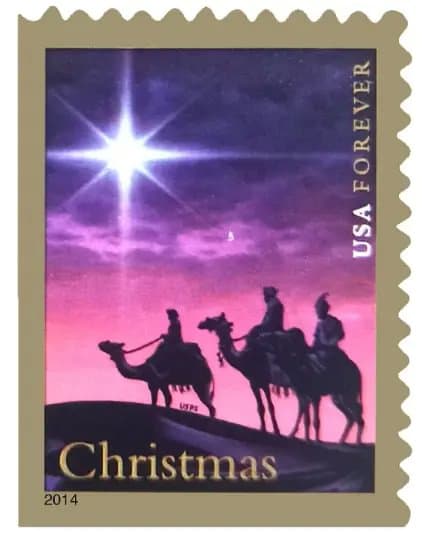 2014 US Christmas Magi Forever Stamp Sheets of 20