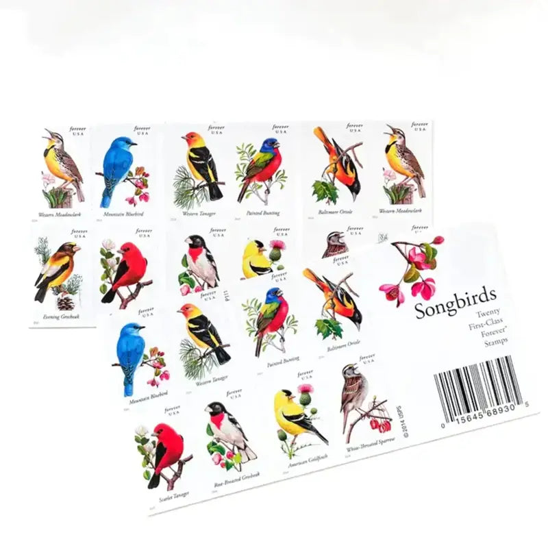 2014 US Songbirds Forever Stamp Sheets of 20