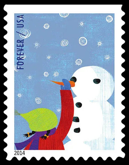 2014 US Winter Fun Forever Stamp Sheets of 20