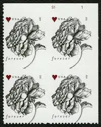 2015 us vintage rose forever wedding stamps Sheets of 20
