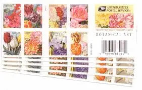 2016 US Botanical Art Forever Stamp Sheets of 20
