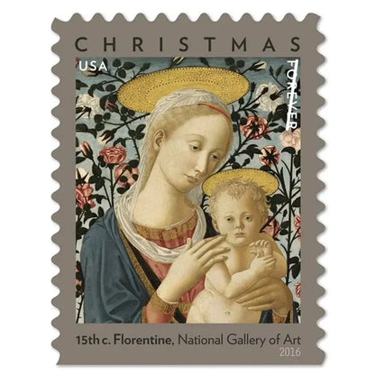 2016 US Florentine Madonna and Child Forever Stamps Sheets of 20
