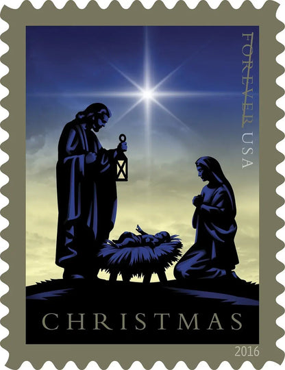 2016 US Nativity Forever Stamp Sheets of 20