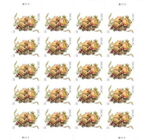 2017 US Celebration Corsage Forever Stamp Sheets of 20