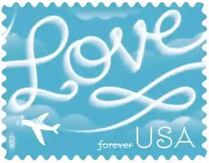 2017 love skywriting stamps Sheets of 20