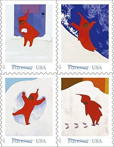 2017 us snowy day stamp Sheets of 20
