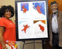 2017 us snowy day stamp Sheets of 20