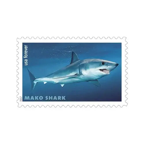 2017  us  shark  stamps Sheets of 20