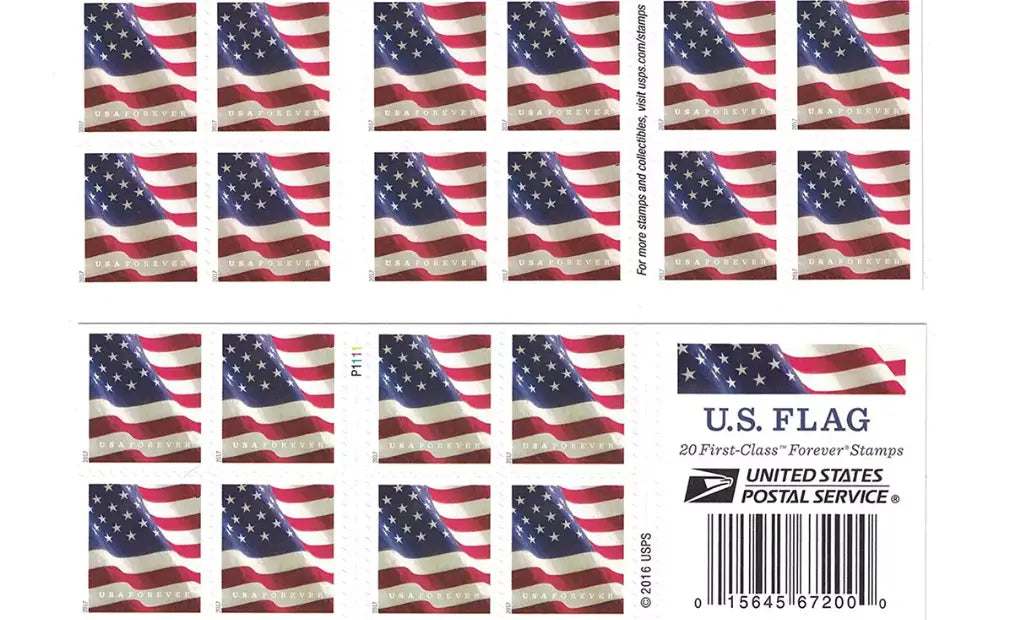 2017 us flag forever stamps Sheets of 20