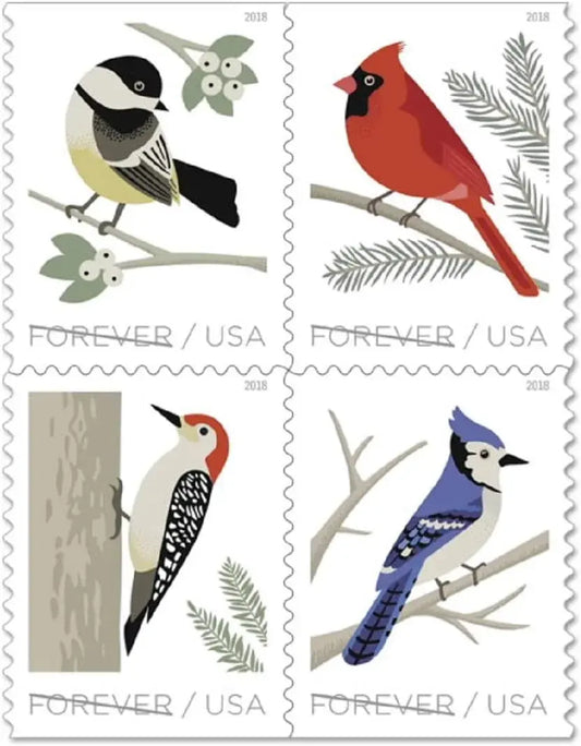 2018 US Bird Forever Stamp Sheets of 20