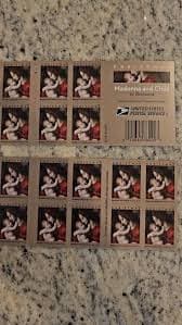 2018US  Madonna and Child Forever Stamp Sheets of 20