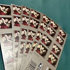 2018US  Madonna and Child Forever Stamp Sheets of 20