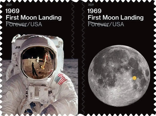 2019  US  1969  50th  Anniversary  Moon  Landing  Forever  Stamp Sheets of 20