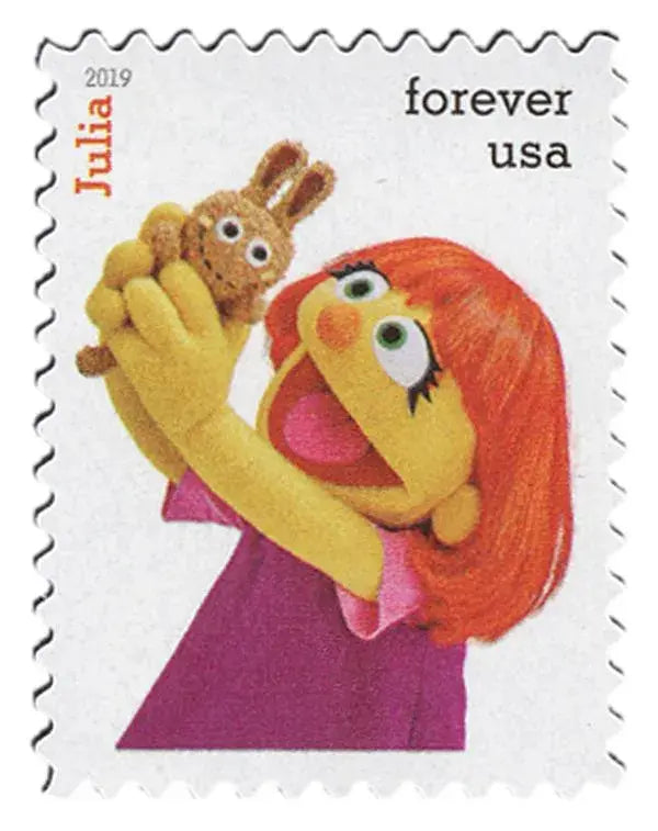 2019 US Sesame Street Forever Stamp Sheets of 16