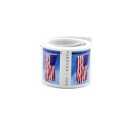 2019 US Flag Forever roll of 100