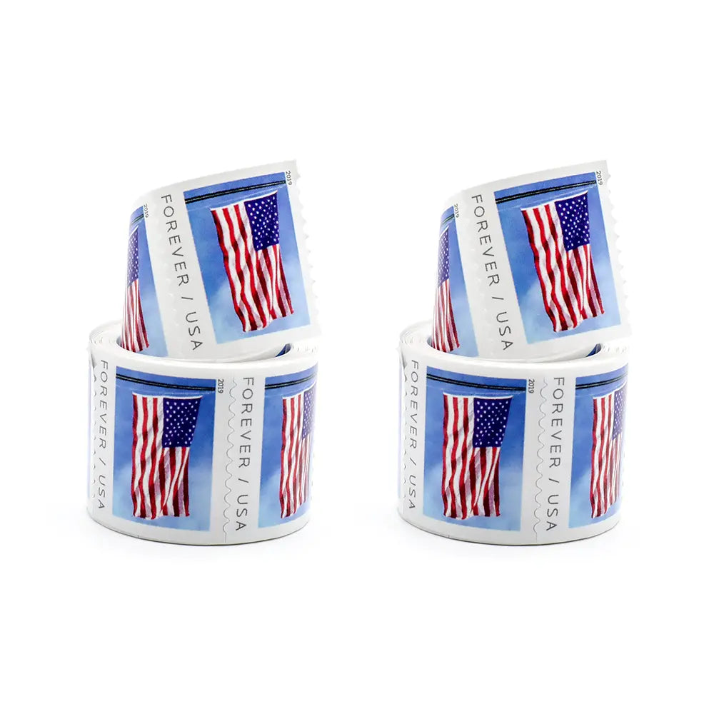 2019 US Flag Forever roll of 100