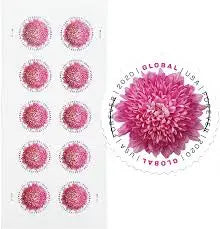 2020 US Global Forever Stamp Sheets of 10