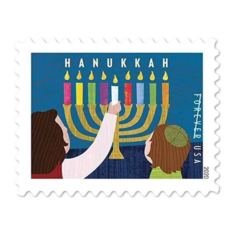2020  us  hanukkah  stamps Sheets of 20