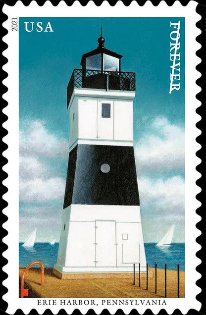 2021 US Mid Atlantic Lighthouses Forever Stamp Sheets of 20