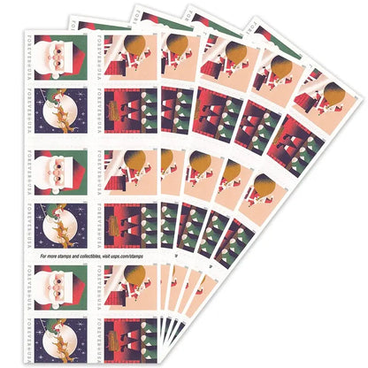2021 US A Visit from St Nick Forever Stamp Sheets of 20
