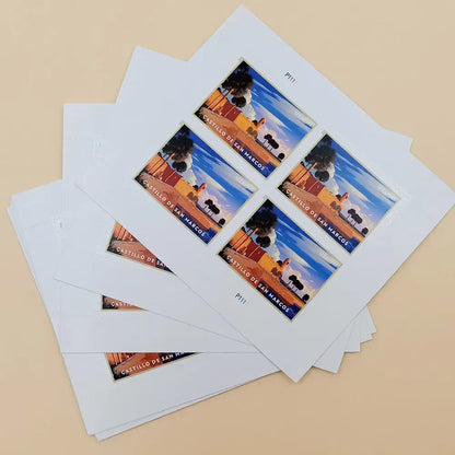 2021  us  castillo  de  san  marcos  stamps Sheets of 4