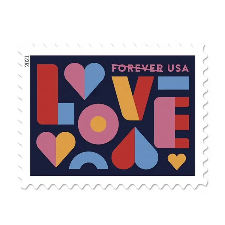 2021 US Love Forever Stamp Sheets of 20
