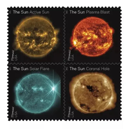 2021  us  sun  science  stamps Sheets of 20