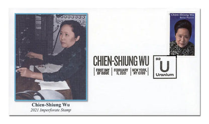 2021 US Imperforate Chien Shiung Wu First Class Forever Stamp Sheets of 20