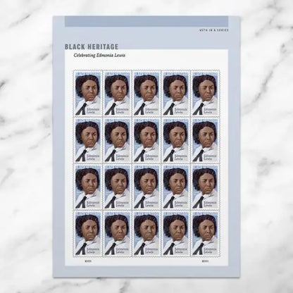 2022 US Black Heritage Edmonia Lewis Forever Stamps Sheets of 20