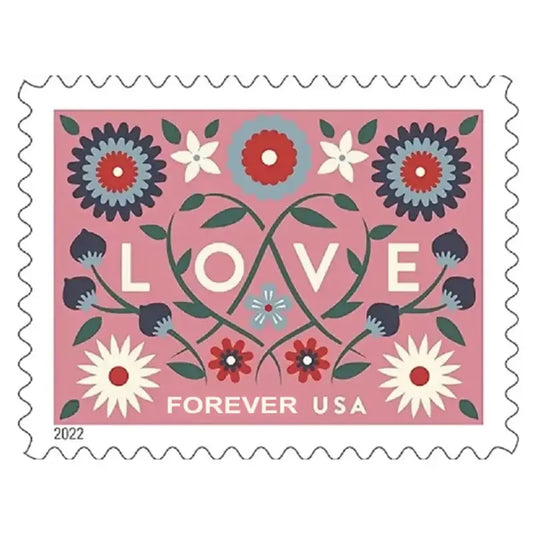 2022 Love Forever Stamps Sheets of 20