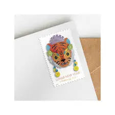 2022  us  lunar  new  year  tiger  stamp Sheets of 20