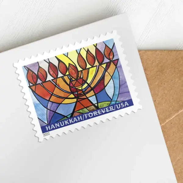 2022  us  hanukkah  stamps Sheets of 20