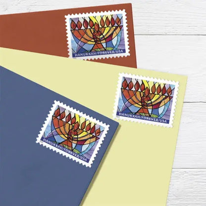 2022  us  hanukkah  stamps Sheets of 20
