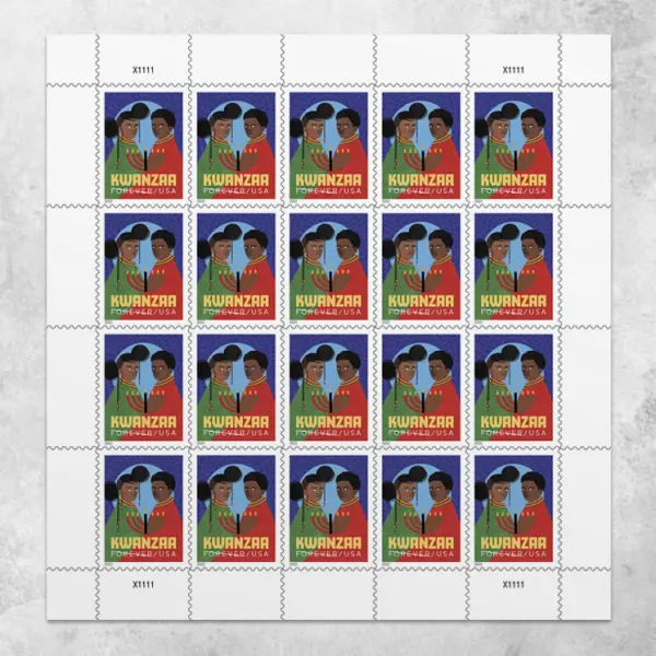 2022  us  kwanzaa  stamps Sheets of 20